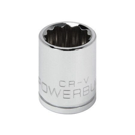 Powerbuilt 3/8" Drive 15Mm 12Pt Socket 641020